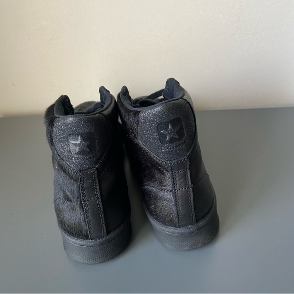 Converse Pro Leather 'Black Pony Hair' Sneakers Shoes - Picture 7 of 9